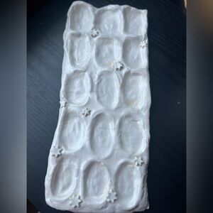 White clay Egg Tray